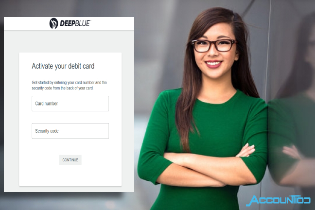 How to Activate Deepblue Card at deepbluedebit.com?