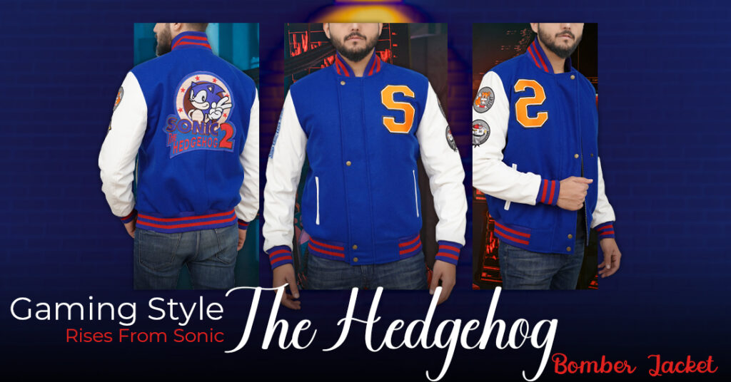 Gaming Style Rises From Sonic the Hedgehog Bomber Jacket